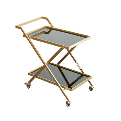 Image of Black & Gold Bar Cart